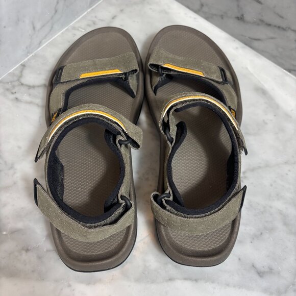 Teva Men's Katavi 2 Suede Hiking Sandal US Size 12 Bungee Cord 1019192 - Picture 7 of 9